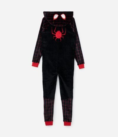 Pijama Jumper Infantil con Estampa de Spider-Man - Talle 3 a 12 años 2