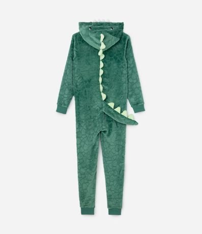 Pijama Jumper Infantil con Bordado de Dino - Talle 2 a 14 años 3