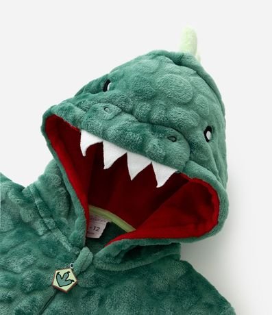 Pijama Jumper Infantil con Bordado de Dino - Talle 2 a 14 años 6