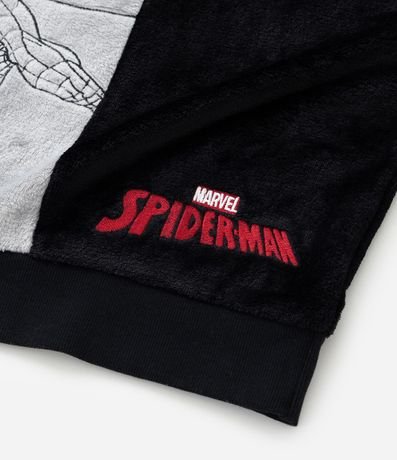 Pijama Largo Infantil en Fleece con Bordado Spider-Man - Talle 3 a 10 años 4
