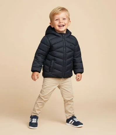 Campera Básica Infantil en Microfibra - Talle 1 a 5 años 1