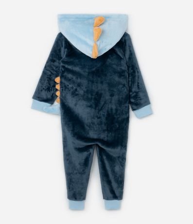 Pijama Infantil Jumper en Felpa con Bordado Dino - Talle 2 al 6 años 3
