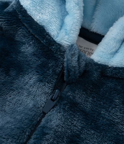 Pijama Infantil Jumper en Felpa con Bordado Dino - Talle 2 al 6 años 7