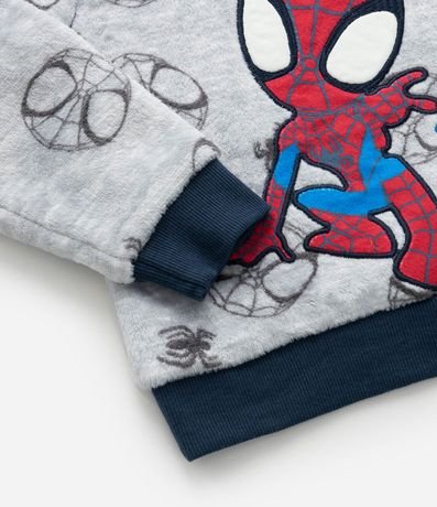 Pijama Infantil en Fleece con Bordado Spidey - Talle 2 a 6 años 9