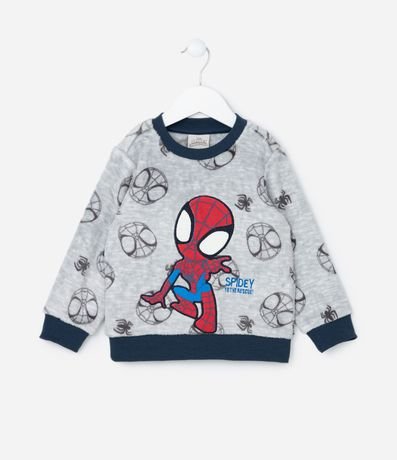 Pijama Infantil en Fleece con Bordado Spidey - Talle 2 a 6 años 2