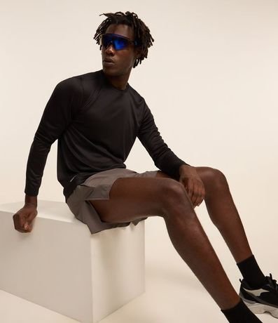 Bermuda Deportiva con Cintura Elástica y Recortes 4