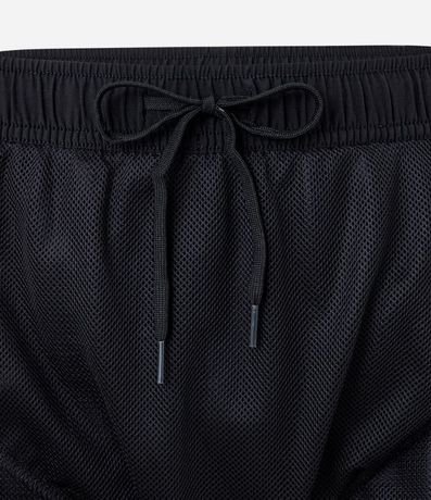 Bermuda Deportiva con Cintura Elástica y Recortes 7