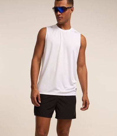 Bermuda Deportiva con Cintura Elástica y Recortes 3