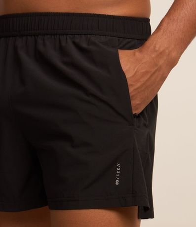 Bermuda Deportiva con Cintura Elástica y Recortes 4