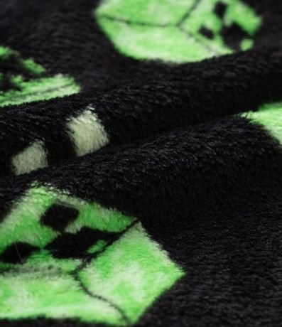Pijama Infantil en Fleece con Bordado Minecraft - Talle 5 a 14 años 4