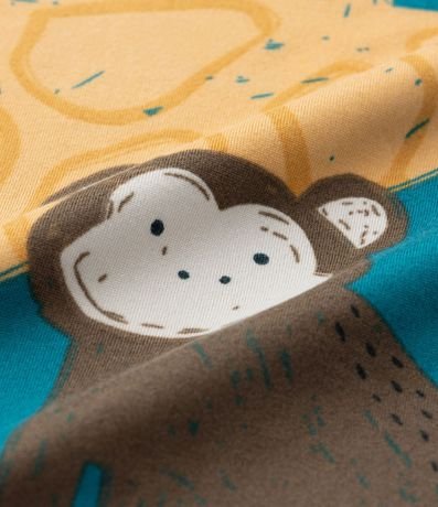 Pijama Largo Infantil con Toque Suave Estampa Animalitos - Talle 1 a 4 años 4