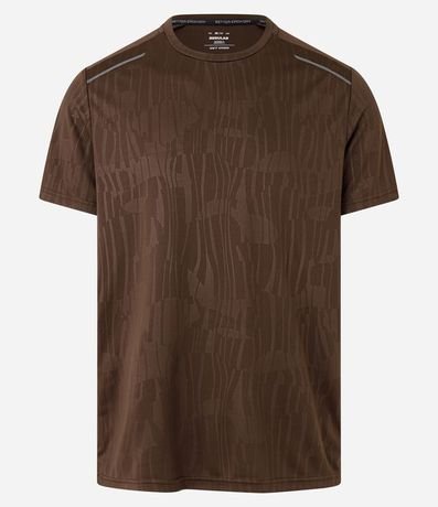 Remera Deportiva Tecnologia Dry con Estampa Heat Print 6