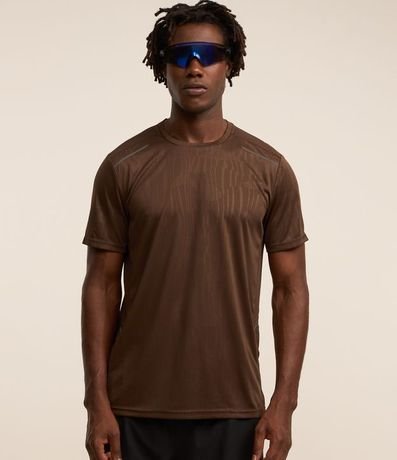 Remera Deportiva Tecnologia Dry con Estampa Heat Print