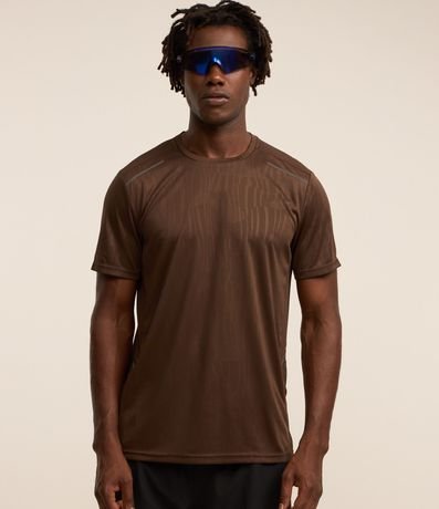 Remera Deportiva Tecnologia Dry con Estampa Heat Print 2