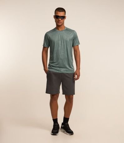 Remera Deportiva Tecnologia Dry con Estampa Heat Print 2