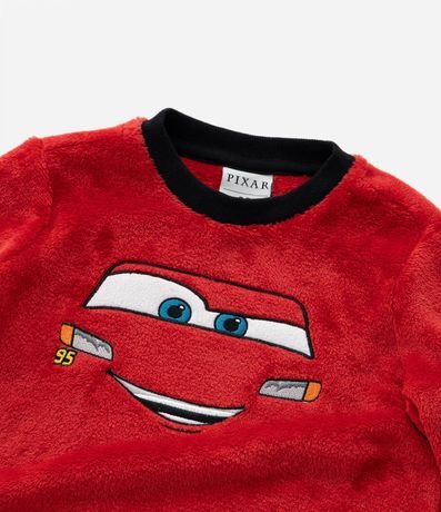 Pijama Infantil en Fleece con Bordado Rayo Mcqueen - Talle 2 a 6 años 5