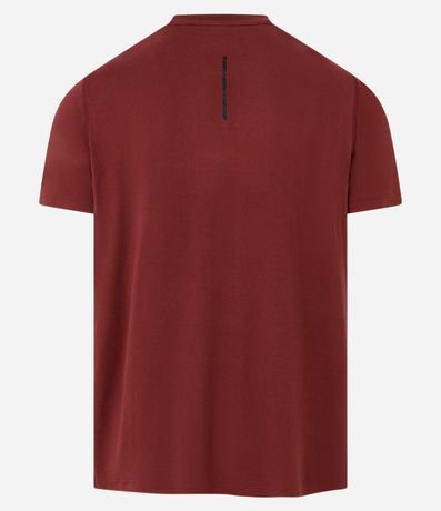 Remera Deportiva con Etiqueta en la Barra y Manga corta 6