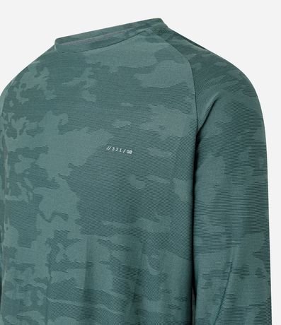 Remera Deportiva en Tecnologia Dry con Textura Jacquard 8