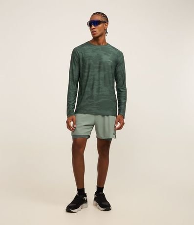 Remera Deportiva en Tecnologia Dry con Textura Jacquard 5