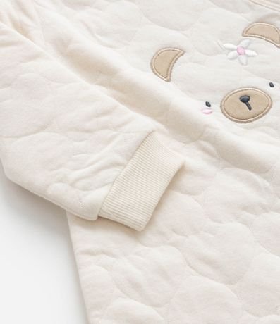 Mono Infantil Capitoneado con Bordado de Animalito - Talle 0 a 18 meses 8