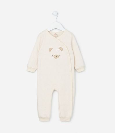 Mono Infantil Capitoneado con Bordado de Animalito - Talle 0 a 18 meses 2