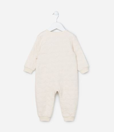 Mono Infantil Capitoneado con Bordado de Animalito - Talle 0 a 18 meses 3