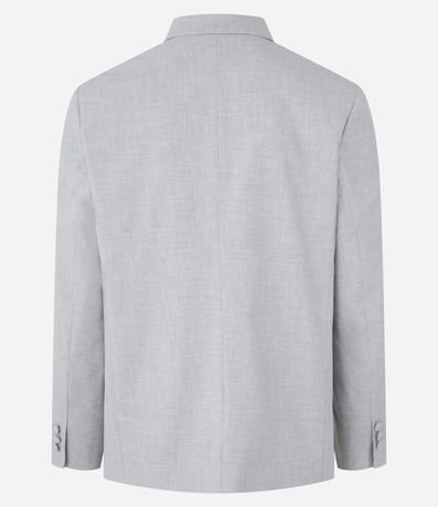 Blazer Boxy en Sastrería con Botón Único 8