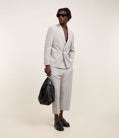 Blazer Boxy en Sastrería con Botón Único 2