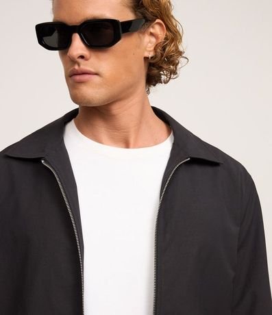 Campera con Textura Cuello Inglés con Detalle Fruncido en la Parte Baja 5