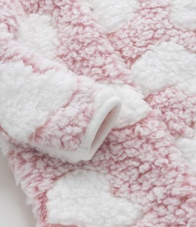 Mono Infantil en Fleece con Estampa de Corazones - Talle 0 a 24 meses 6