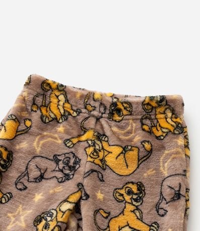Pijama Infantil en Fleece con Bordado Simba - Tam  1 a 4 años 7