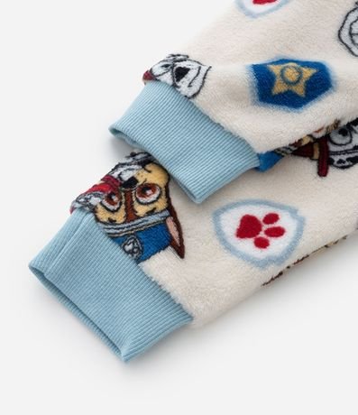 Pijama Infantil en Fleece con Bordado Paw Patrol - Talle 1 a 4 años 8