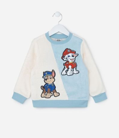 Pijama Infantil en Fleece con Bordado Paw Patrol - Talle 1 a 4 años 2