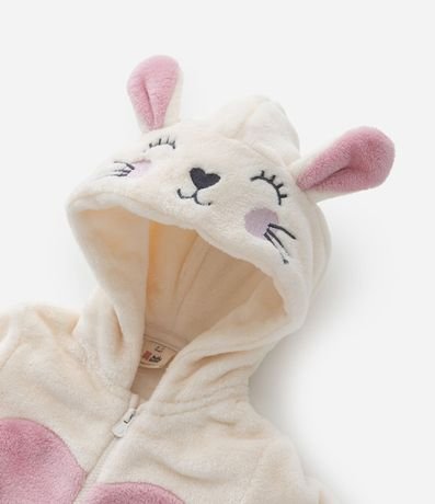 Mono Infantil en Fleece con Capucha y Orejitas - Talle 0 a 18 meses 8