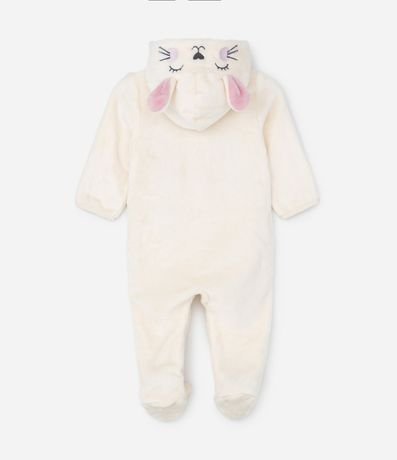 Mono Infantil en Fleece con Capucha y Orejitas - Talle 0 a 18 meses 2