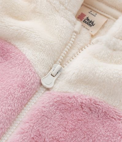 Mono Infantil en Fleece con Capucha y Orejitas - Talle 0 a 18 meses 6