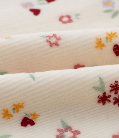 Vestido Infantil Canelado con Volado - Talle 0 a 18 meses 6