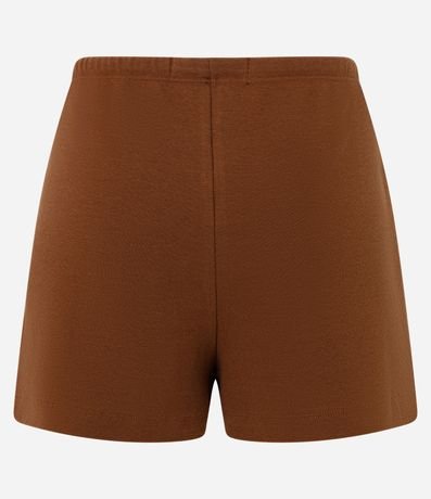 Short Básico en Rib con Lazo en la Cintura 5