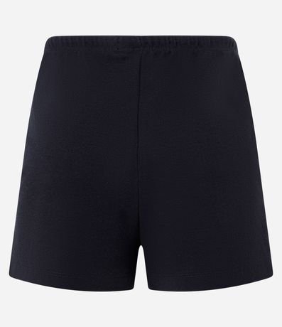 Short Básico en Rib con Lazo en la Cintura 5