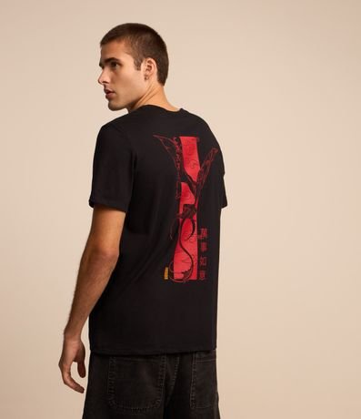 Remera Comfort en Algodón con Estampado House of Dragon