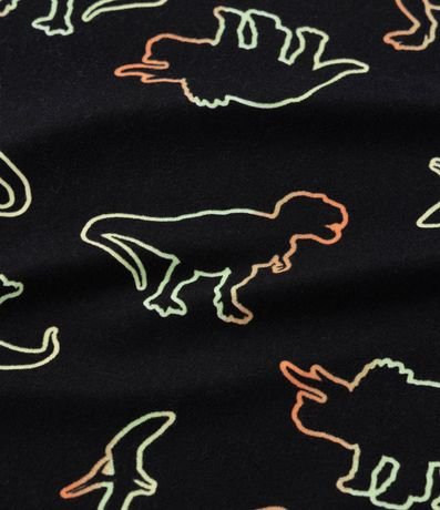 Pijama Infantil con Toque Suave y Estampa de Dinos - Talle 2 a 14 años 5