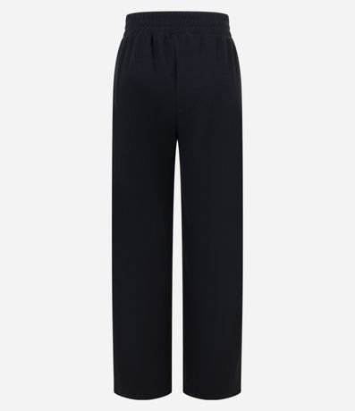 Pantalón Recto en Rib Texturizada 7