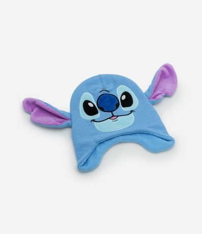 Gorro Infantil con Bordado de Stitch - Talle único