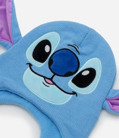 Gorro Infantil con Bordado de Stitch - Talle único 4
