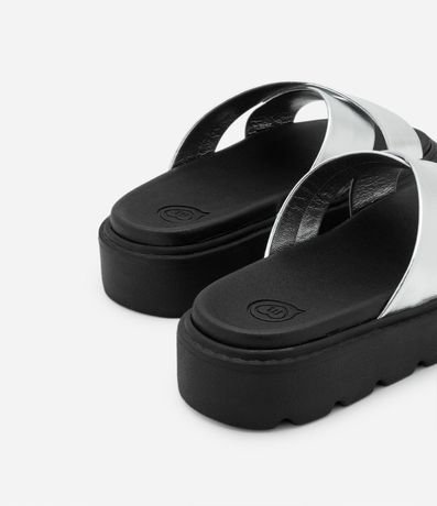 Sandalia Flatform Infantil con Tiras Cruzadas - Talle 26 al 36 2