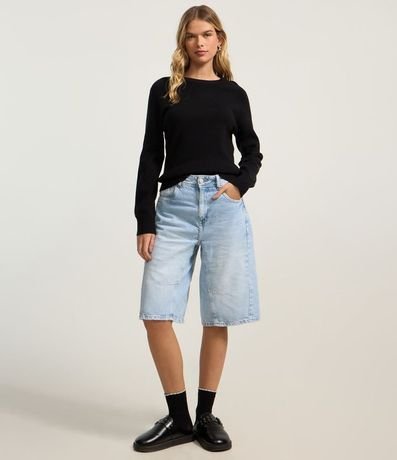 Suéter en Punto y Sisa Raglán 2