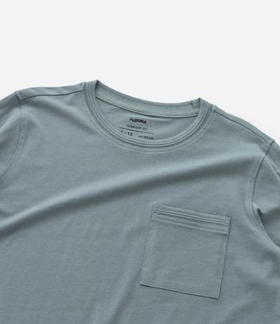 Remera Infantil Básica con Pequeño Bolsillo - Talle 5 a 14 años 4