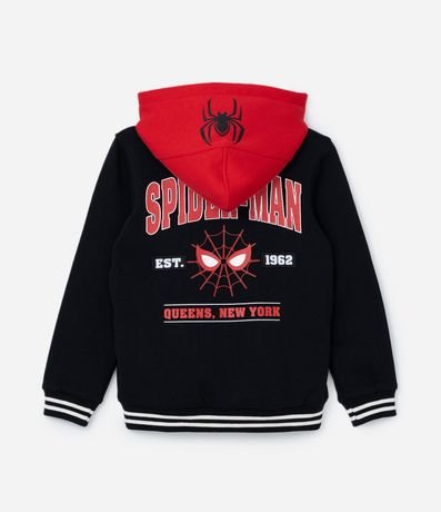 Campera Bomber Infantil con Estampa de Spider-Man - Talle 4 a 10 años 2