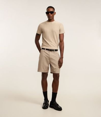 Remera Manga Corta en Viscosa Texturizada 2