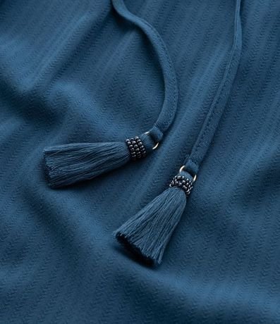 Pantalón Pantacourt en Viscosa con Cordón Curve & Plus Size 6